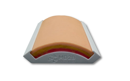 dreischichtiges Nahtkissen + Halter